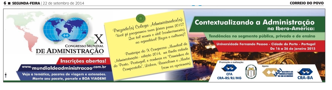 X Congresso Mundial de Administração